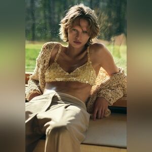 RIBBON KNIT CARDIGAN